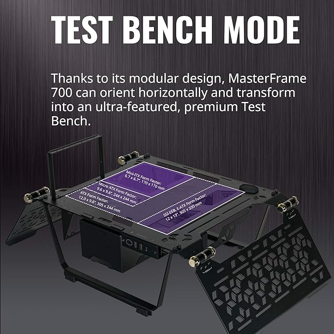 Cooler Master Frame 700 Open-Air ATX Case - PakByte Computers 