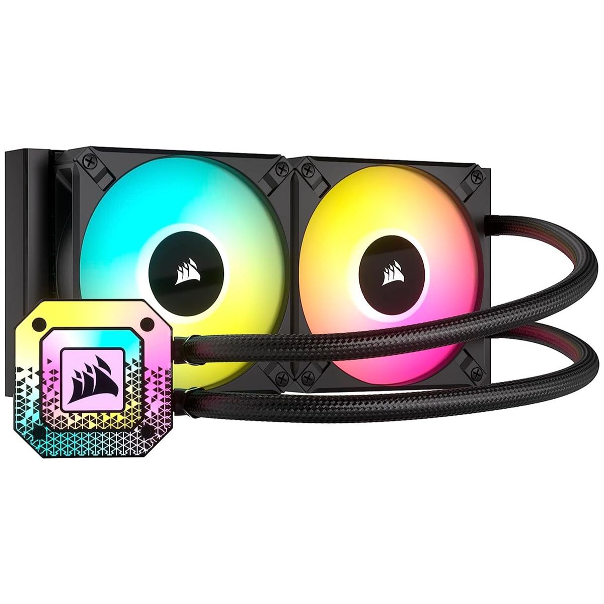 Corsair iCUE H100i Elite Capellix XT 240mm RGB AIO Liquid CPU Cooler - PakByte Computers 