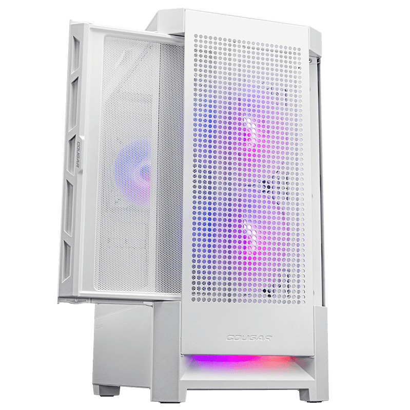 Cougar DuoFace RGB Mid-Tower ATX Case - White