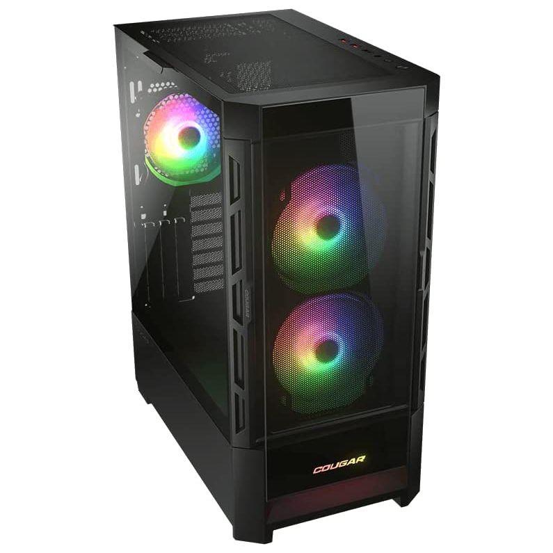 Cougar DuoFace RGB Mid-Tower ATX Case - Black - PakByte Computers 