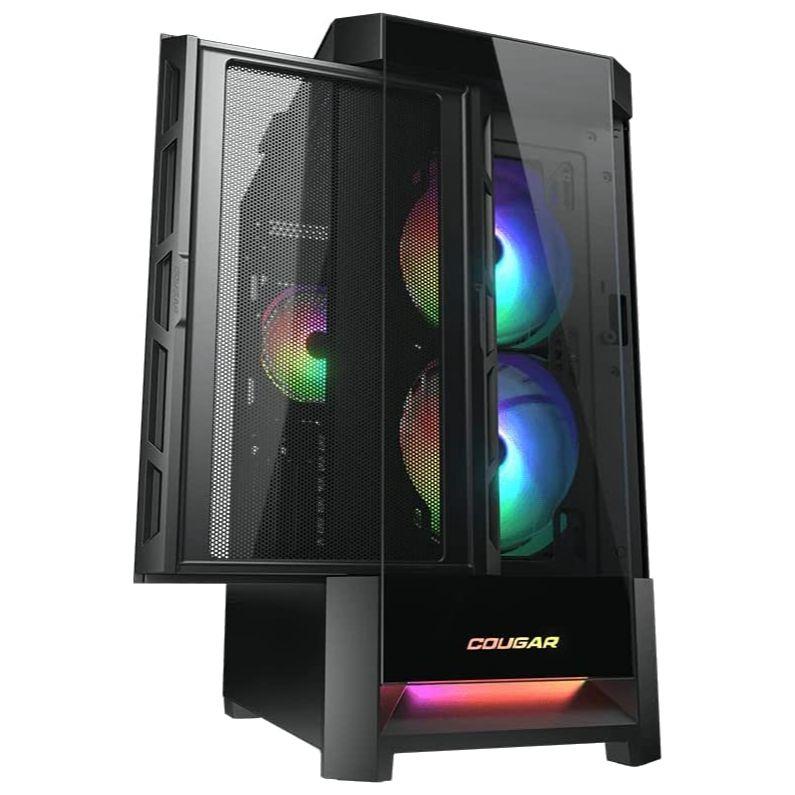 Cougar DuoFace RGB Mid-Tower ATX Case - Black - PakByte Computers 