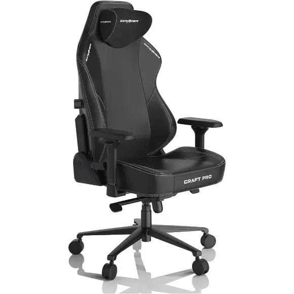 DXRACER Craft-Series Pro Classic 1 Gaming Chair - Black - CRA-PRPL001-N-H1 - PakByte Computers 