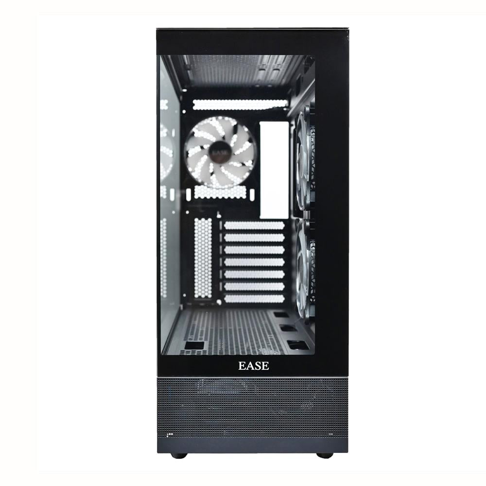 Ease EC123B ARGB Mid-Tower micro ATX Case - PakByte Computers 