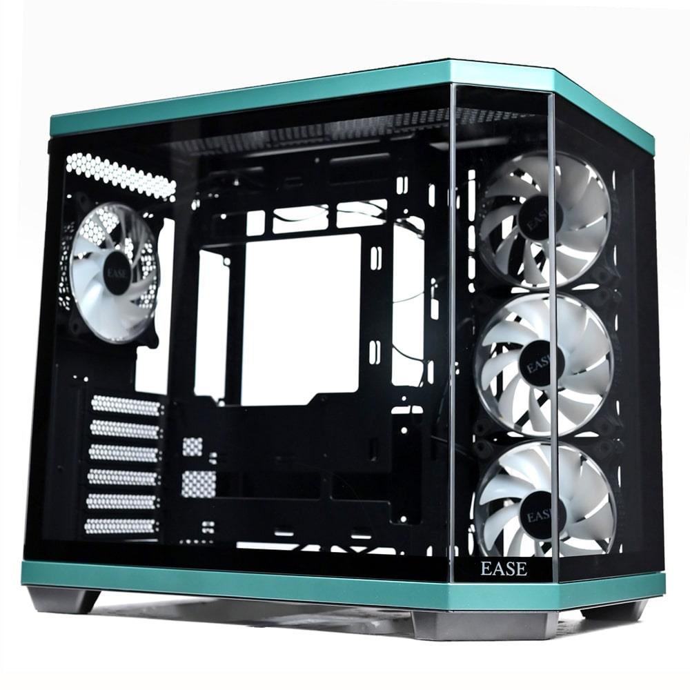 Ease EC124B Pro ARGB Mid-Tower ATX Case - PakByte Computers 