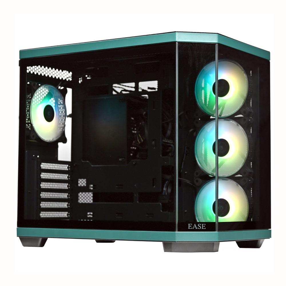 Ease EC124B Pro ARGB Mid-Tower ATX Case - PakByte Computers 