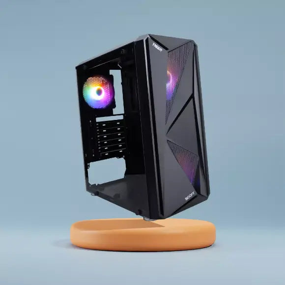 Boost Tiger PC Case with 3 RGB Fans - PakByte Computers 