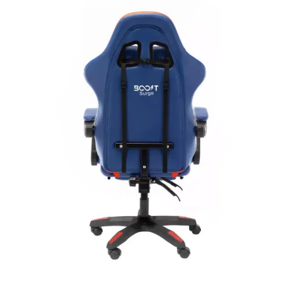 Boost Surge Gaming Chair with Footrest - Blue - PakByte Computers 