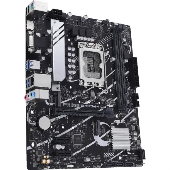 Asus Prime B760M-K D4 Intel B760 LGA 1700 mATX Gaming Motherboard - PakByte Computers 