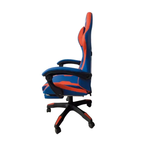 Boost Surge Gaming Chair with Footrest - Blue - PakByte Computers 