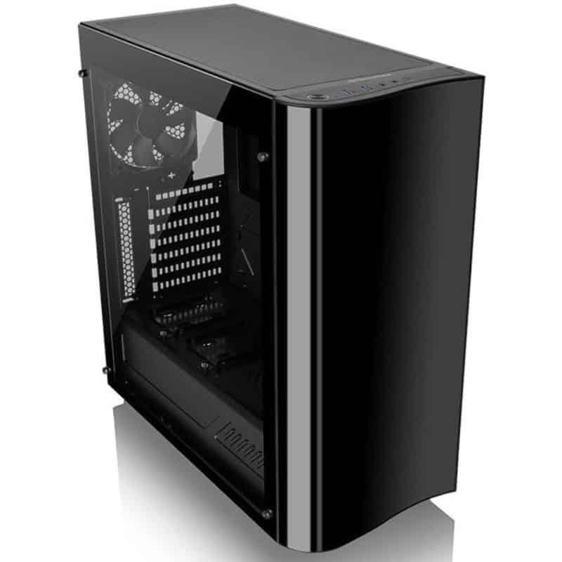 Thermaltake View 22 TG Tempered Glass Edition Mid-Tower Chassis - CA-1J3-00M1WN-00 - PakByte Computers 