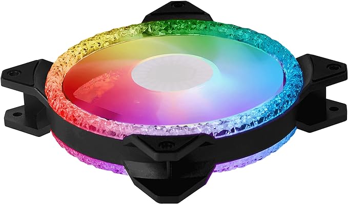 Cooler Master MasterFan MF120 Prismatic ARGB 120mm Case Fan - PakByte Computers 