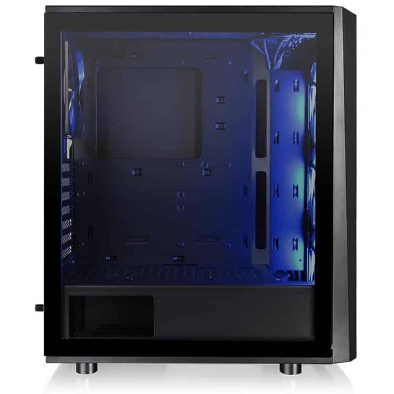 Thermaltake Versa J24 Tempered Glass RGB Edition Mid-Tower Chassis - CA-1L7-00M1WN-01 - PakByte Computers 