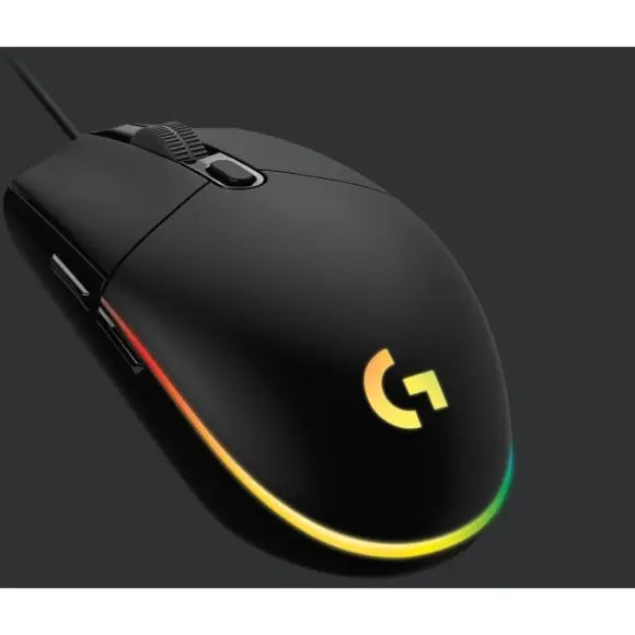 Logitech G102 Lightsync RGB Gaming Mouse - Black - PakByte Computers 