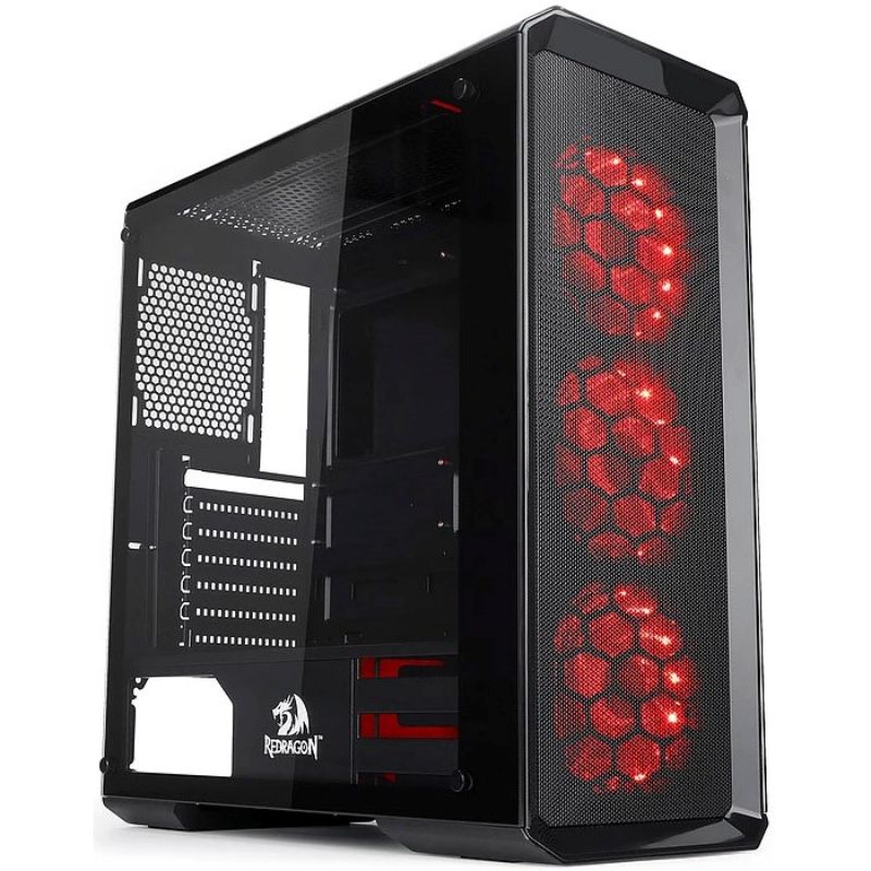 Redragon GrimLock GC602 RGB Mid Tower Case - PakByte Computers 