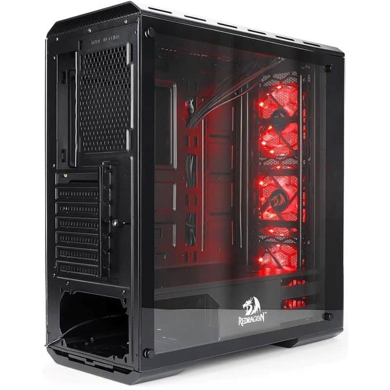 Redragon GrimLock GC602 RGB Mid Tower Case - PakByte Computers 