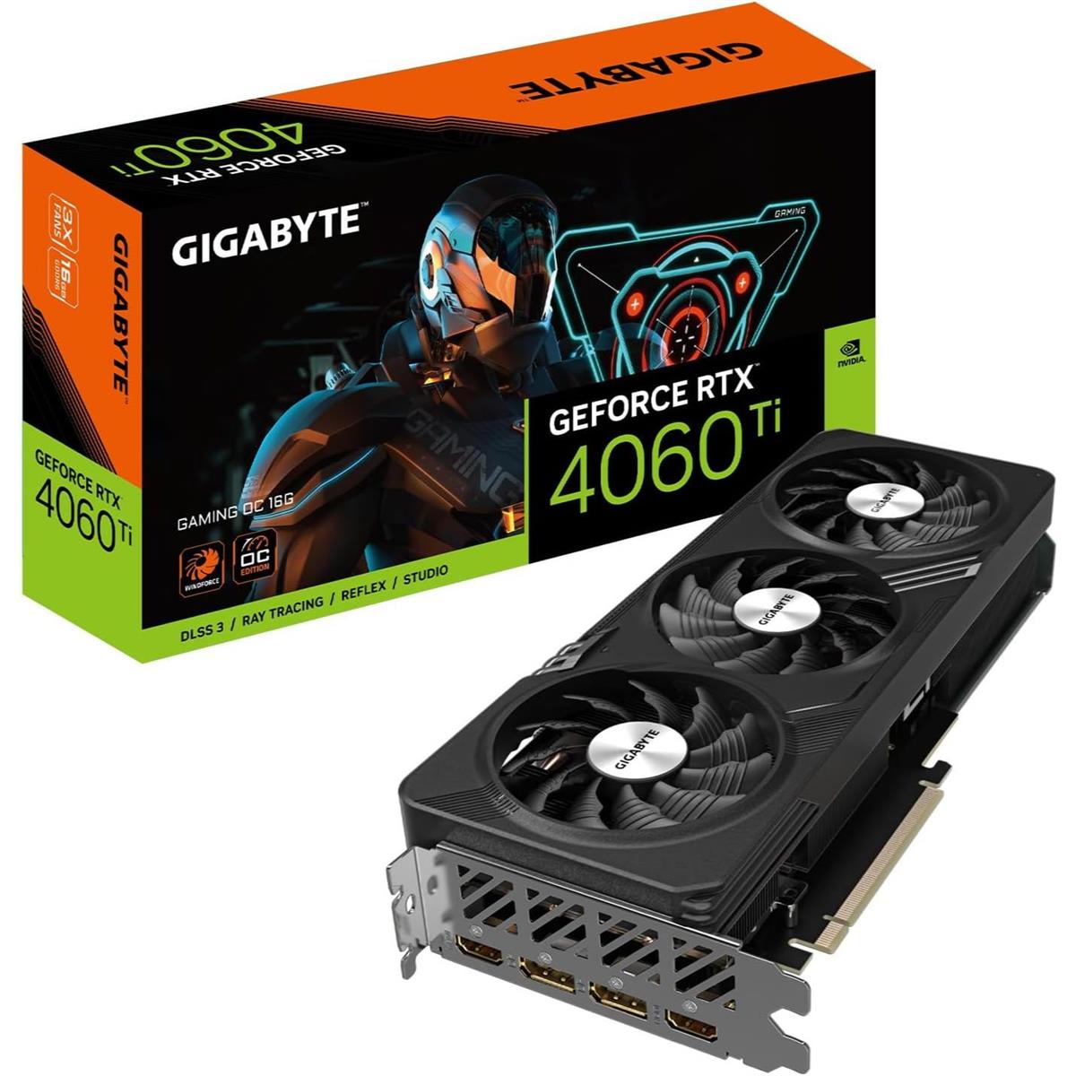 Gigabyte GeForce RTX 4060 Ti Gaming 3x OC 16GB Graphics Card