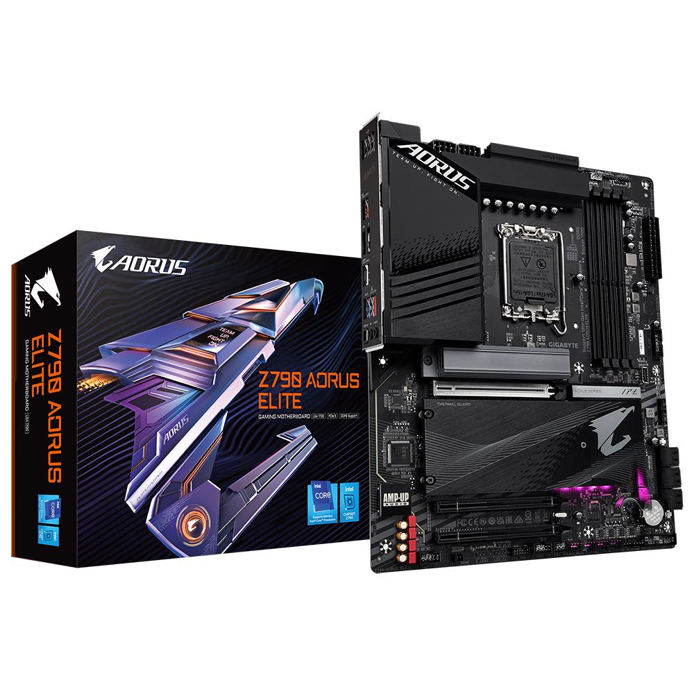 Gigabyte Z790 Aorus Elite DDR5 Intel 12/13th Gen ATX Motherboard - PakByte Computers 