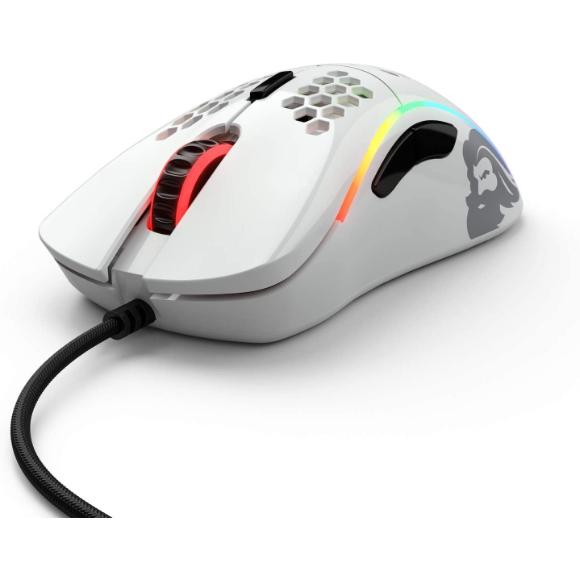 Glorious Model D- (Minus) Gaming Mouse, Glossy White (GLO-MS-DM-GW) - PakByte Computers 