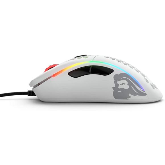 Glorious Model D- (Minus) Lightweight Gaming Mouse, Matte White (GLO-MS-DM-MW) - PakByte Computers 