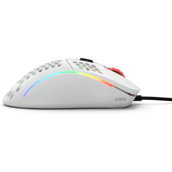 Glorious Model D- (Minus) Lightweight Gaming Mouse, Matte White (GLO-MS-DM-MW) - PakByte Computers 