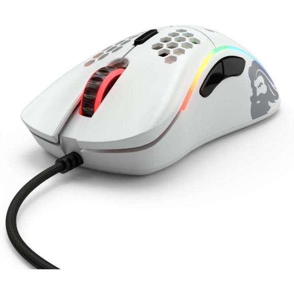 Glorious Model D- (Minus) Lightweight Gaming Mouse, Matte White (GLO-MS-DM-MW) - PakByte Computers 