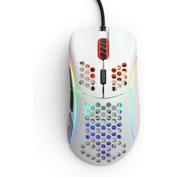 Glorious Model D- (Minus) Lightweight Gaming Mouse, Matte White (GLO-MS-DM-MW) - PakByte Computers 