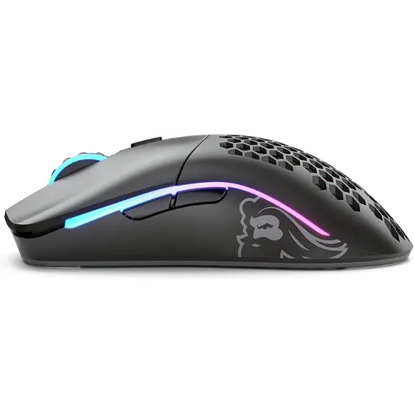 Glorious Model O- Minus Gaming Wireless Mouse - 65g Ultralight - Honeycomb (Matte Black) - PakByte Computers 