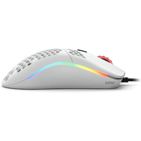 Glorious Model O- (Minus) Gaming Mouse, Matte White (GOM-White) - PakByte Computers 