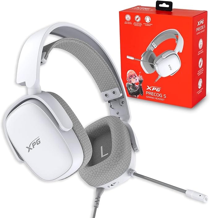 XPG PRECOG - S Gaming Headset WHITE - PakByte Computers 