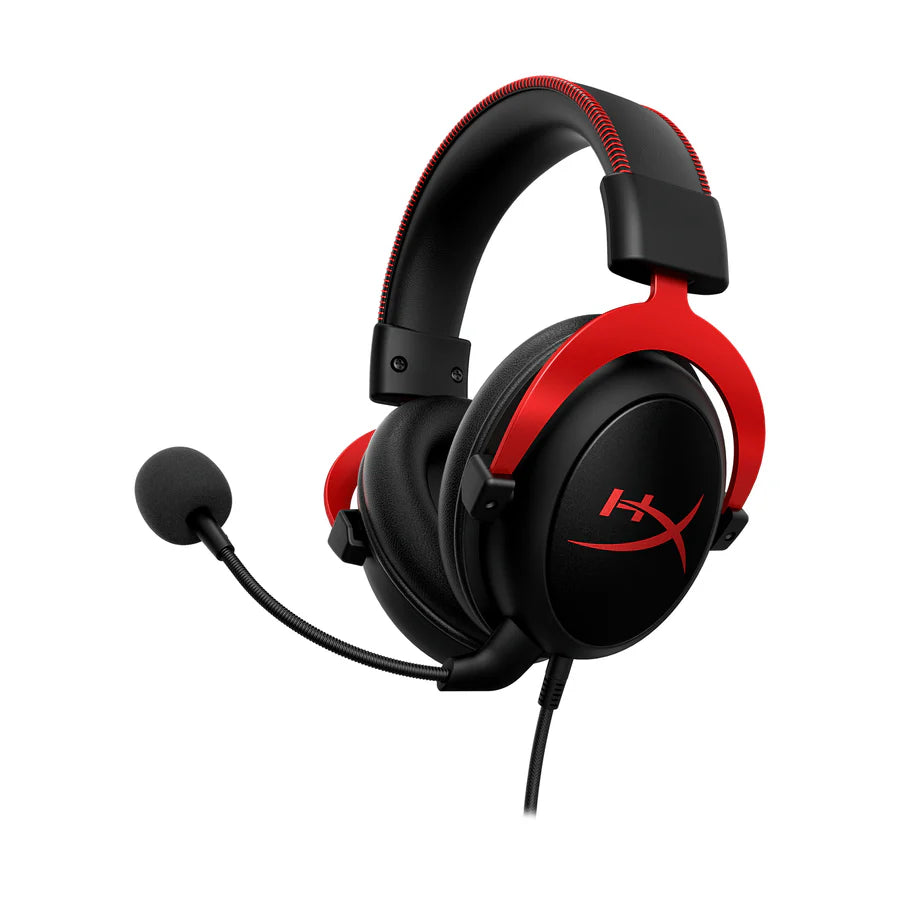 HyperX Cloud II Gaming Headset - Black/Red - PakByte Computers 