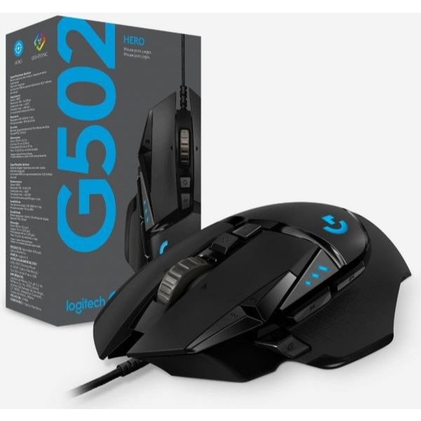 Logitech G502 HERO High Performance Gaming Mouse - PakByte Computers 