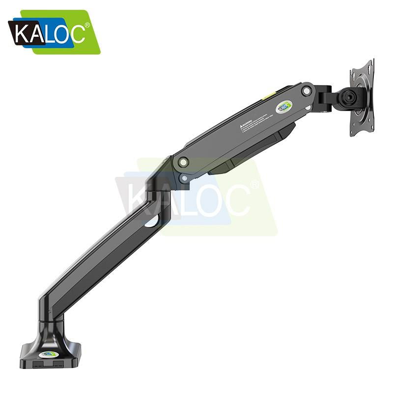 Kaloc DS110 LCD/LED Monitor Single Arm Gas-Strut Flexi Desk Mount Stand - PakByte Computers 