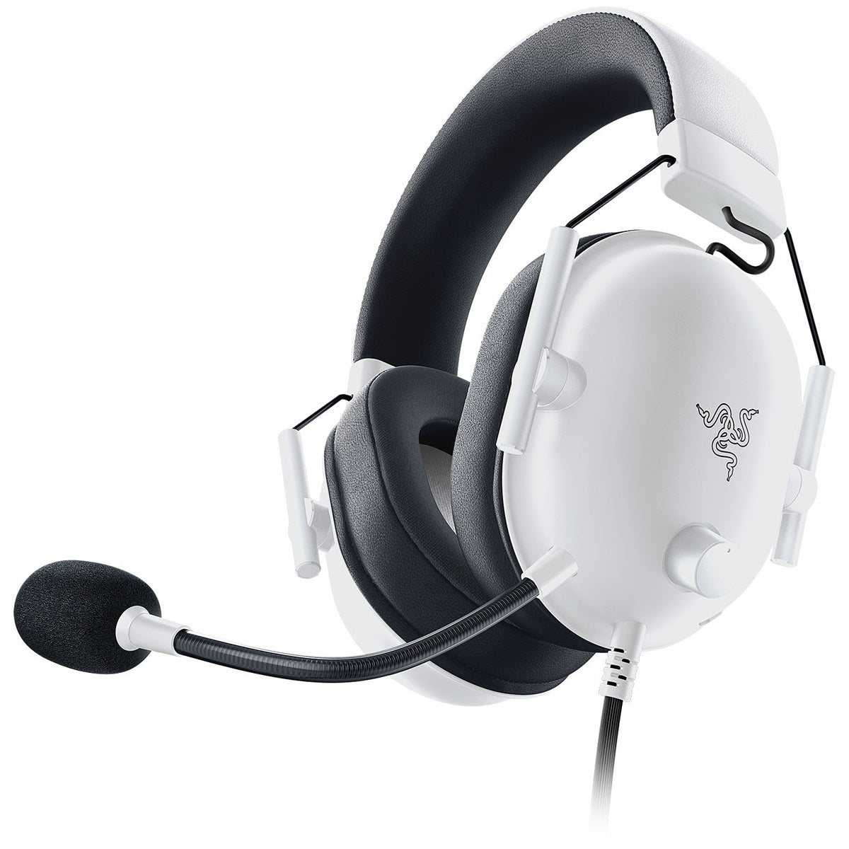 Razer BlackShark V2X White Wired Headphones - PakByte  