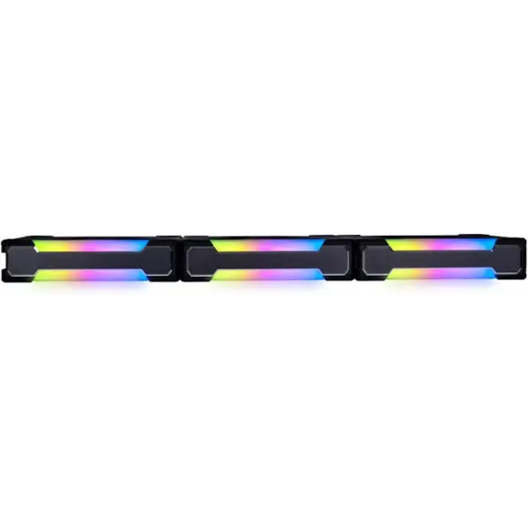 Lian Li UNI Fan SL120 V2 RGB Triple Pack with Controller - Black - PakByte Computers 