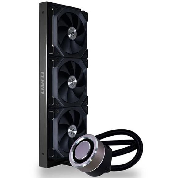 Lian Li Galahad AIO 360 RGB UNI FAN SL Edition Closed Loop All-in-One CPU Liquid Cooler GA-360SLB Black - PakByte Computers 