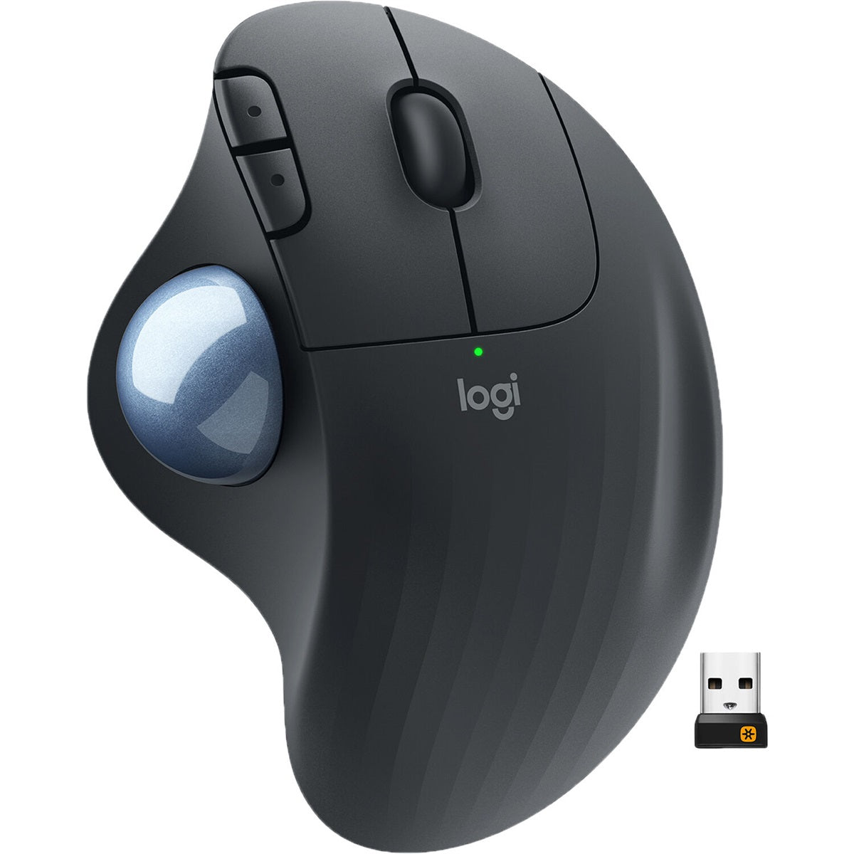 Logitech Ergo M575 Wireless Trackball Mouse - Black - PakByte Computers 