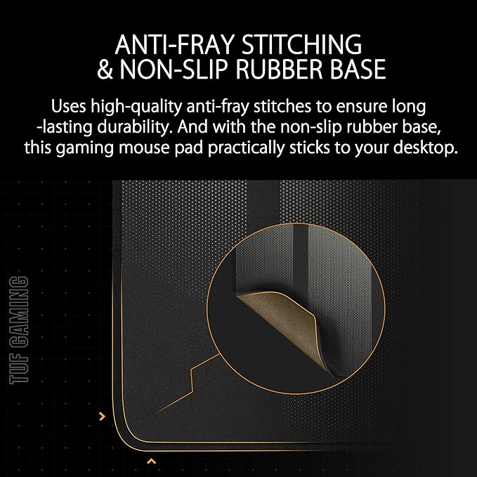 ASUS TUF Gaming P1 Portable Mouse Pad | Cloth Surface, Triple Guard Coating, Water-Resistant - PakByte Computers 