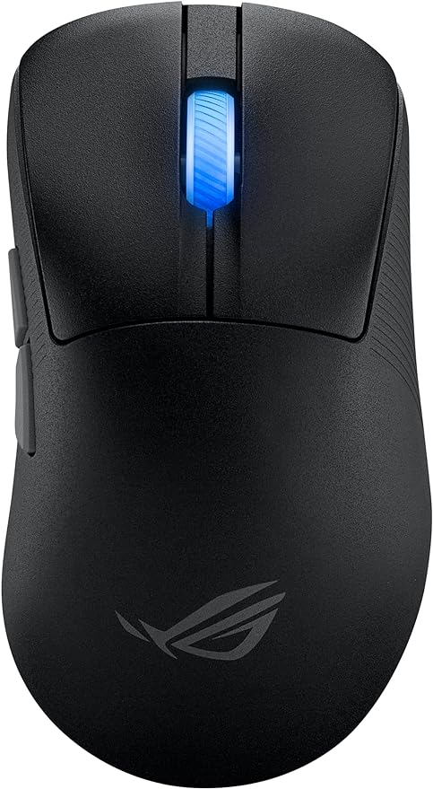 ASUS ROG Keris II Ace Wireless Gaming Mouse: 54g Lightweight, AimPoint Pro Sensor, SpeedNova Wireless black - PakByte Computers 