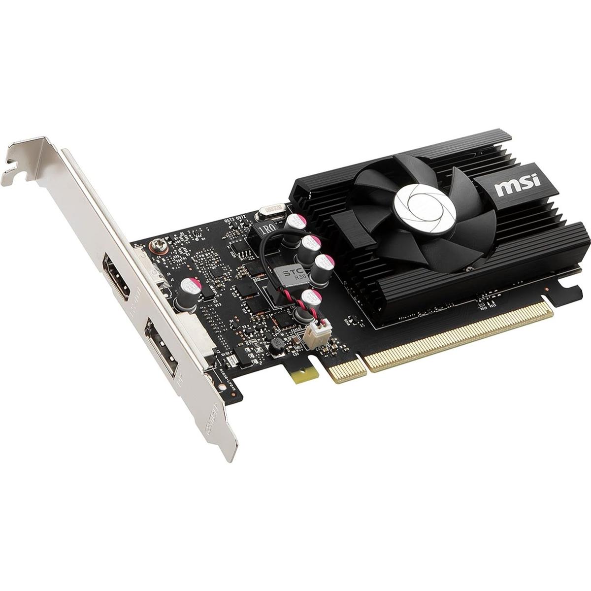 MSI GeForce GT 1030 4GD4 LP OC Graphics Card - PakByte Computers 