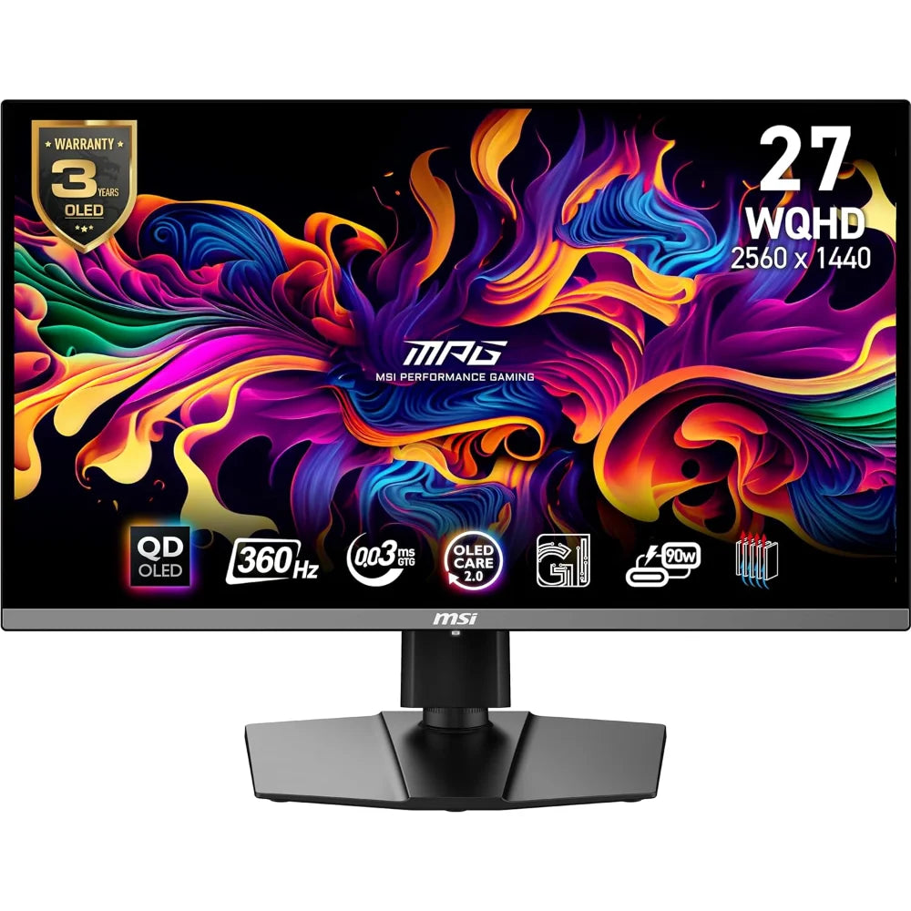 MSI MPG 271QRX QD-OLED 27″ OLED Gaming Monitor - PakByte Computers 