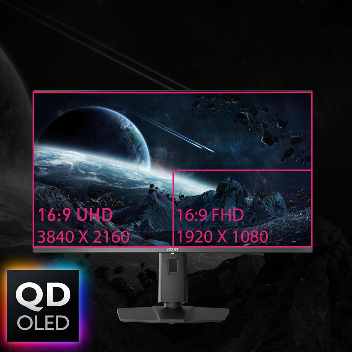 MSI MPG 321URX QD-OLED - 240Hz 4K UHD 32" Gaming Monitor - PakByte  