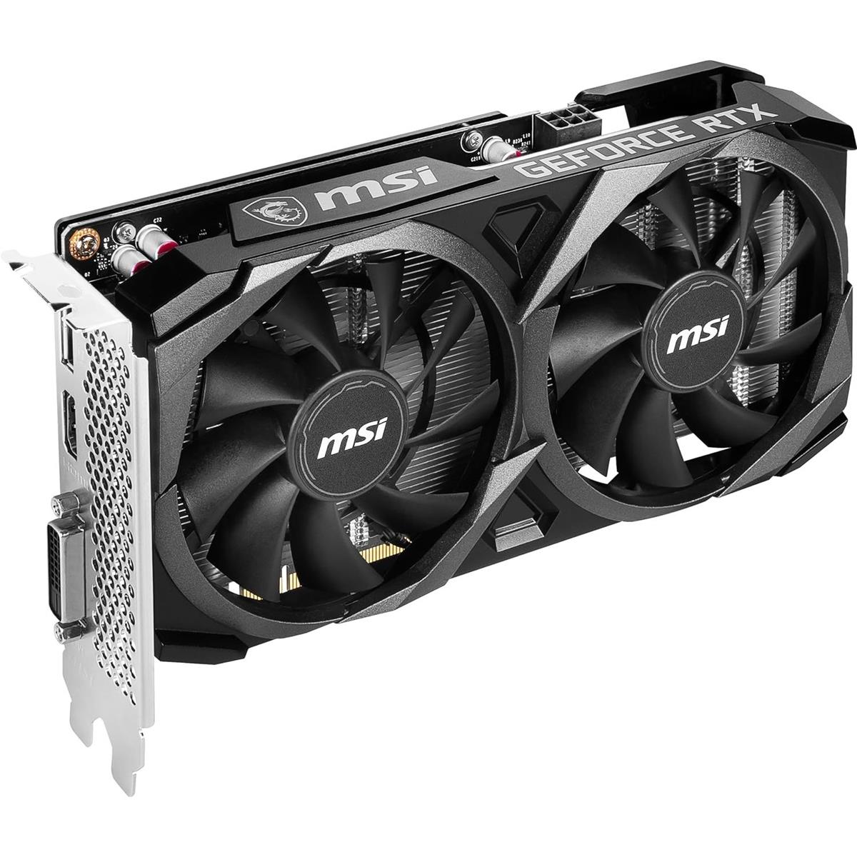 MSI GeForce RTX 3050 Ventus 2X XS 8GB OC Graphics Card - PakByte Computers 