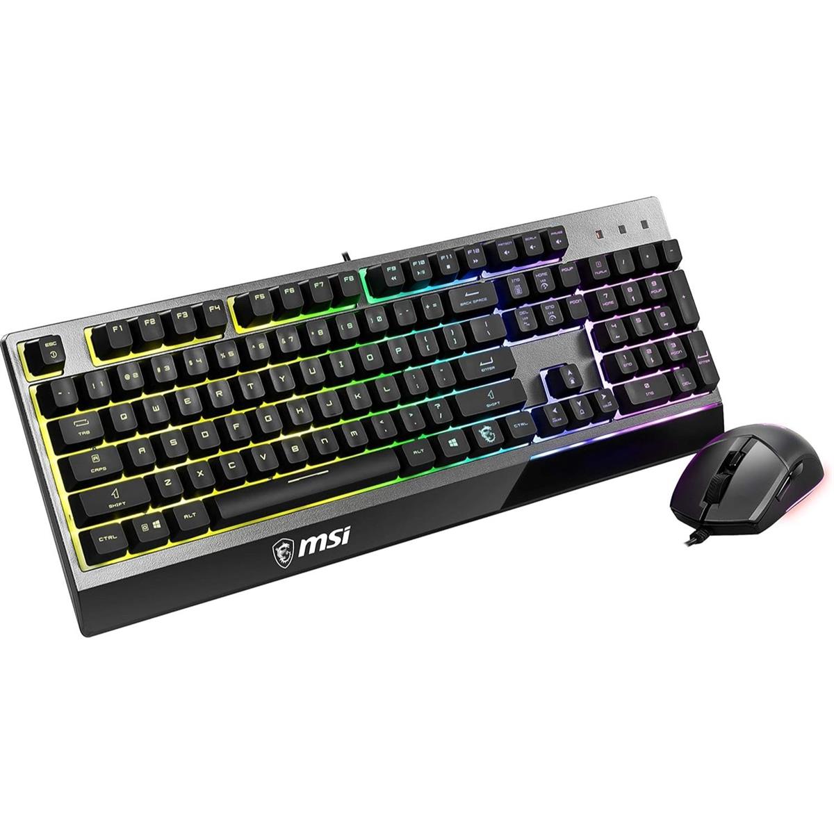 MSI Vigor GK30 RGB Gaming Keyboard Mouse Combo - PakByte  