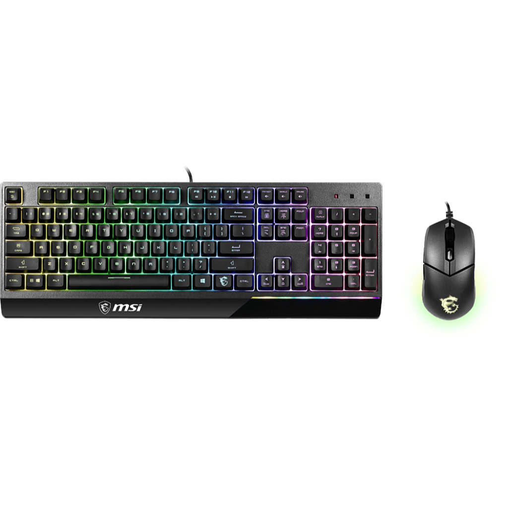 MSI Vigor GK30 RGB Gaming Keyboard Mouse Combo - PakByte  