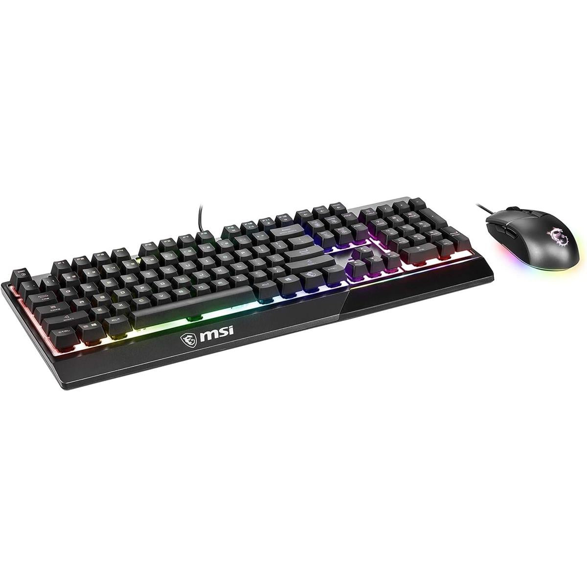 MSI Vigor GK30 RGB Gaming Keyboard Mouse Combo - PakByte Computers 