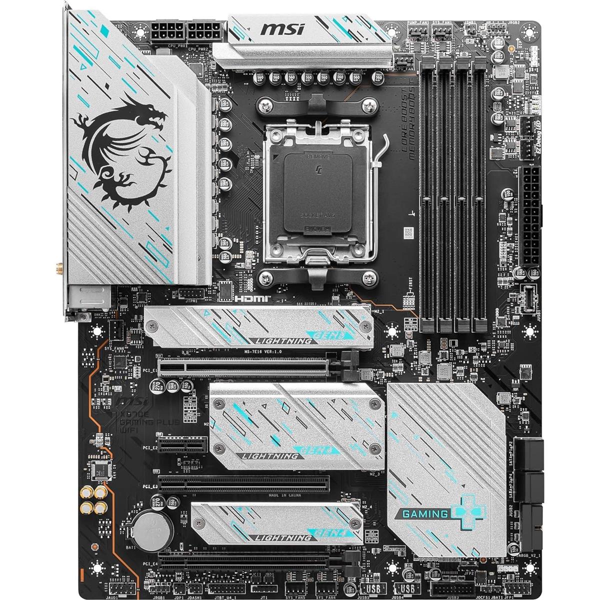 MSI X670E Gaming Plus Wifi DDR5 AMD AM5 ATX Motherboard - PakByte Computers 