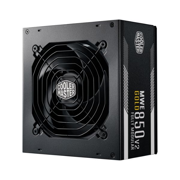 CoolerMaster MWE Gold 850 - V2 Full Modular 80 Plus Gold ATX Power Supply Unit - PakByte Computers 