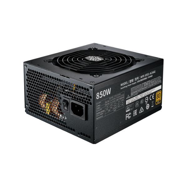 CoolerMaster MWE Gold 850 - V2 Full Modular 80 Plus Gold ATX Power Supply Unit - PakByte Computers 