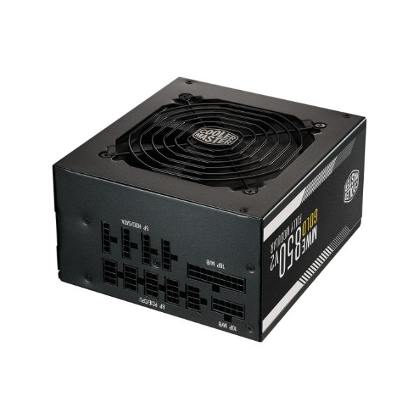 CoolerMaster MWE Gold 850 - V2 Full Modular 80 Plus Gold ATX Power Supply Unit - PakByte Computers 