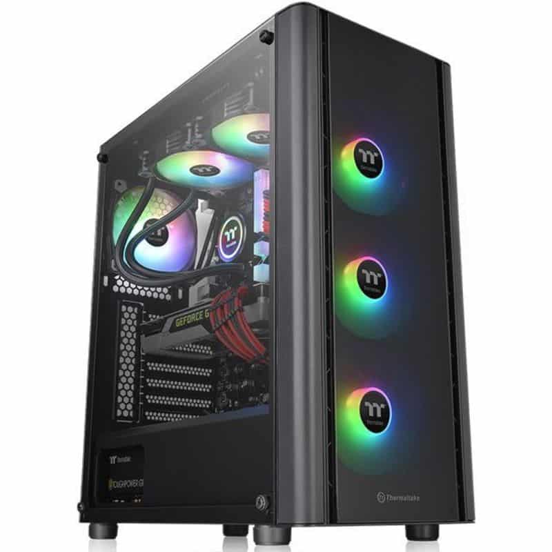 Thermaltake V250 TG ARGB Mid-Tower Chassis - PakByte Computers 